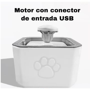 FUENTE DE AGUA AUTOMÁTICA PARA GATOS Y PERROS - ENVÍO GRATIS